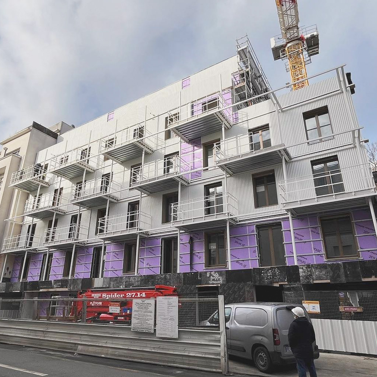 44 logements dont 22 en BRS & parkings en sous-sol • saint-denis