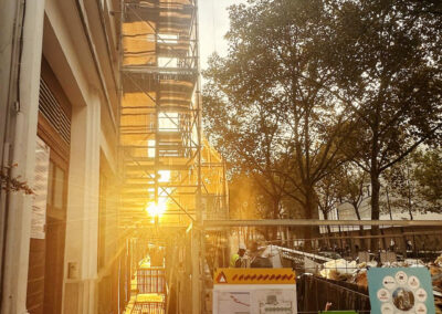 AEQUO CONSTRUCTION - Travaux de surélévation d’un immeuble • PARIS XIIe