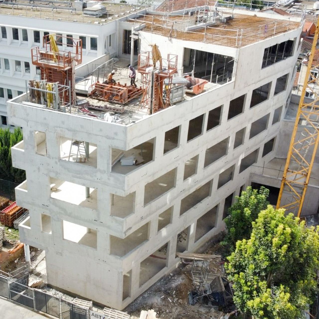 AEQUO CONSTRUCTION - Travaux d’extension du siège social d’Est Ensemble Habitat • Montreuil