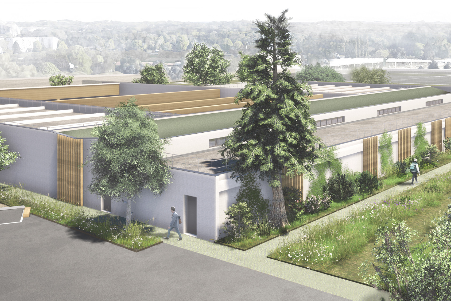 travaux de surélévation<br />
d’un immeuble • PARIS 12e