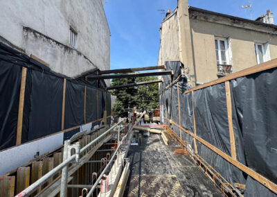 AEQUO CONSTRUCTION - Construction des Bureaux d'Aequo Construction et d'un Restaurant - Montreuil