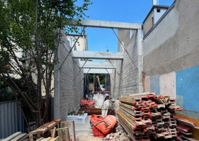 AEQUO CONSTRUCTION - Construction des Bureaux d'Aequo Construction et d'un Restaurant - Montreuil
