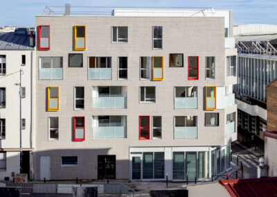 AEQUO CONSTRUCTION - OPHM 23 logements & commerces • Montreuil