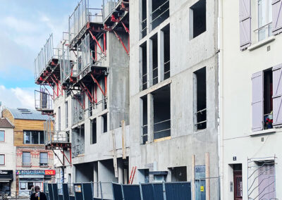 AEQUO CONSTRUCTION - OPHM 23 logements & commerces • Montreuil