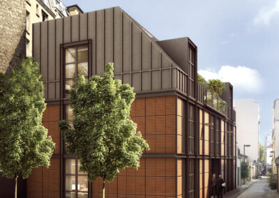 BUREAUX, ÉCOLE DE DANSE ET LOGEMENTS – PARIS XIe