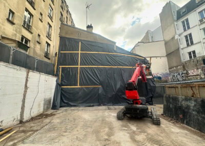 AEQUO CONSTRUCTION - Construction d'un programme mixte, bureaux, école de danse et logements - Paris XIe