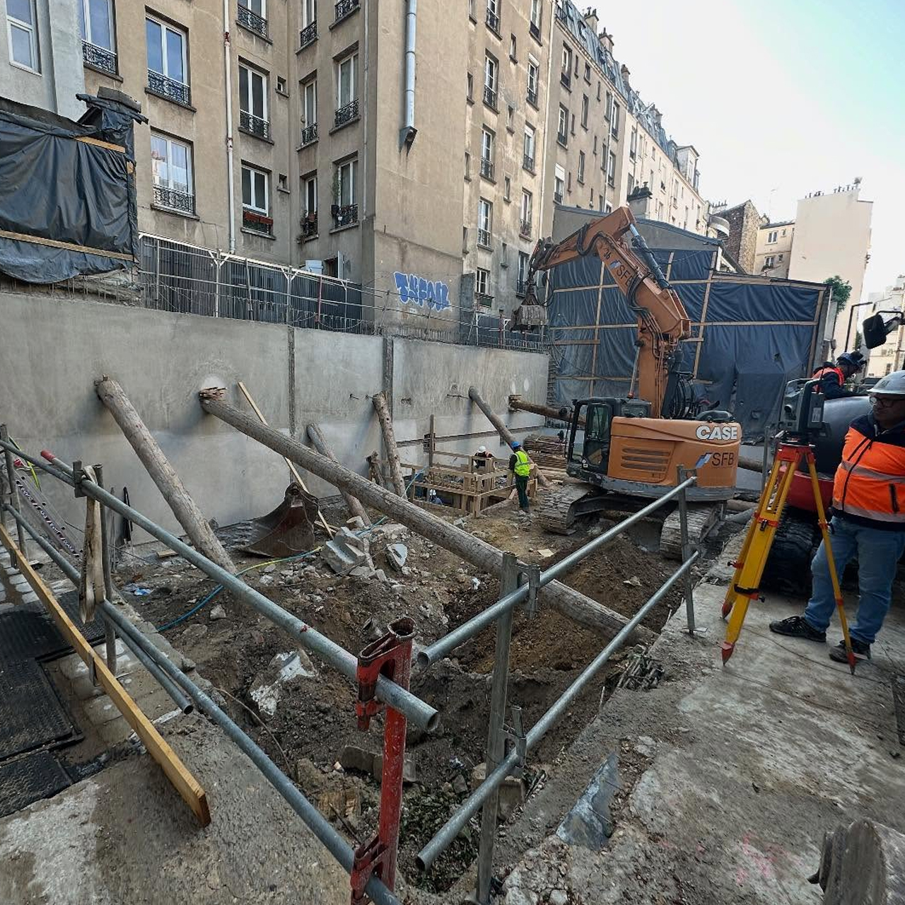 AEQUO CONSTRUCTION - Construction d'un programme mixte, bureaux, école de danse et logements - Paris XIe